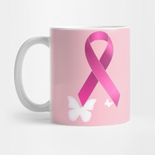 Pink Ribbon Mug